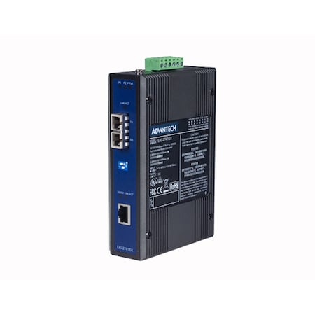 Advantech Giga Ethernet To 1000Base-Sx Fiber Converter EKI-2741SX-BE